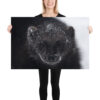 Wolverine Portrait Poster, Wild winter Prints. Photo prints, Wolverine. Norway